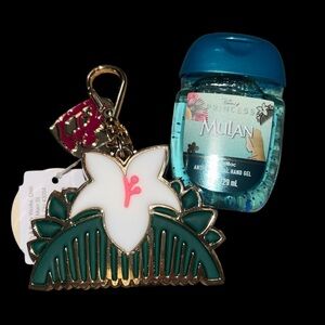 Mulan Disney Princess Hand Sanitizer Holder & Sanitizer by Bath and Body Works